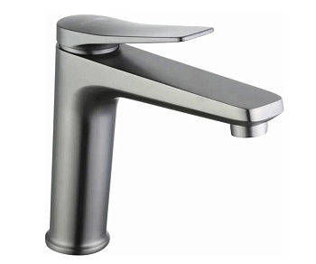 Смеситель LM3737GM BRONX  для умыв. средний, монолит, графит LEMARK